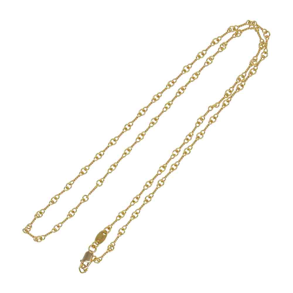 CHROME HEARTS クロムハーツ（原本有） 22K NECKCHAIN T20 ツイストチェーン 20インチ ゴールド系【中古】