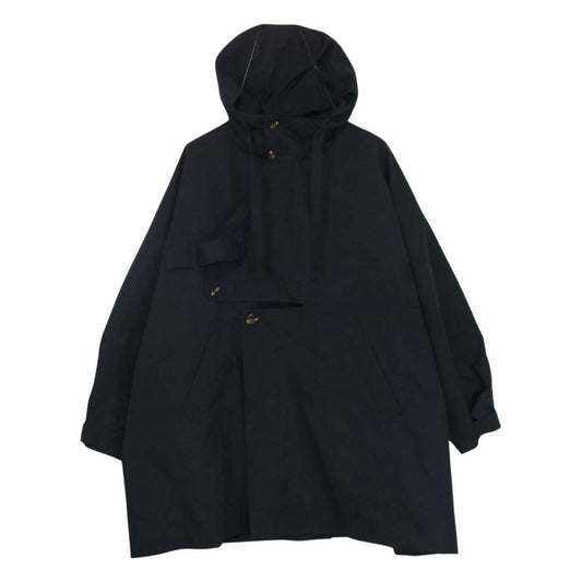 ナゴンスタンス 470FA230-0110 Paper タフタ ハンティング ジャケット ネイビー系 S【美品】【中古】