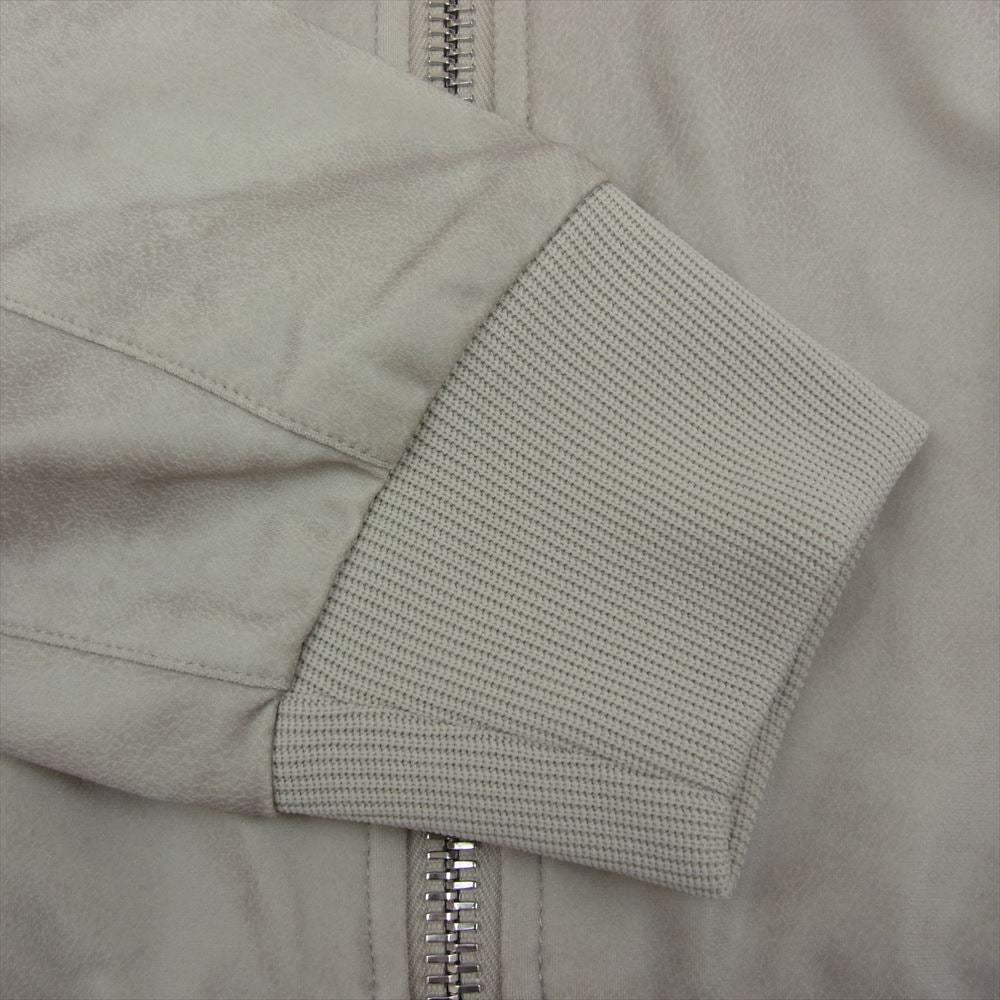 1piu1uguale3 ウノピュウノウグァーレトレ 20AW MRB469 NYU034 SPORTS HIGH NECK PARKA スポーツ ハイネック バックロゴ フルジップ パーカ グレー系 3【中古】