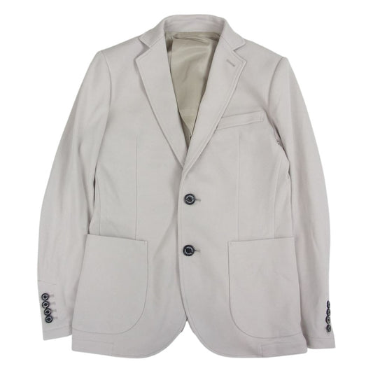 1piu1uguale3 ウノピュウノウグァーレトレ MRB535 POE272 HEATCLOTH JACKET ヒートクロス 2B テーラードジャケット ベージュ ベージュ系 3【中古】