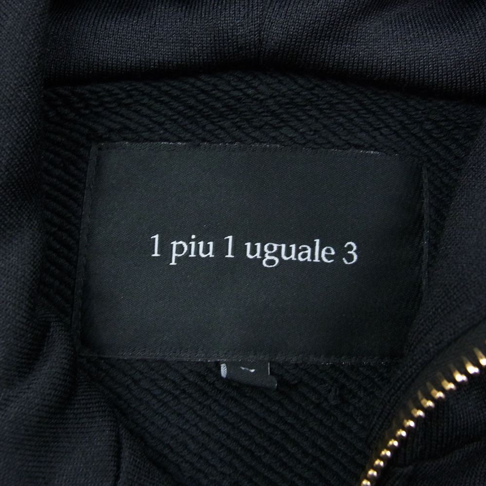 1piu1uguale3 ウノピュウノウグァーレトレ 21SS MRB534 CTP088 BR SPECIAL TRAVEL SWEAT RAINMAKER 8POCKET PARKA BR別注 バックロゴ フルジップ パーカー ブラック系 4【中古】