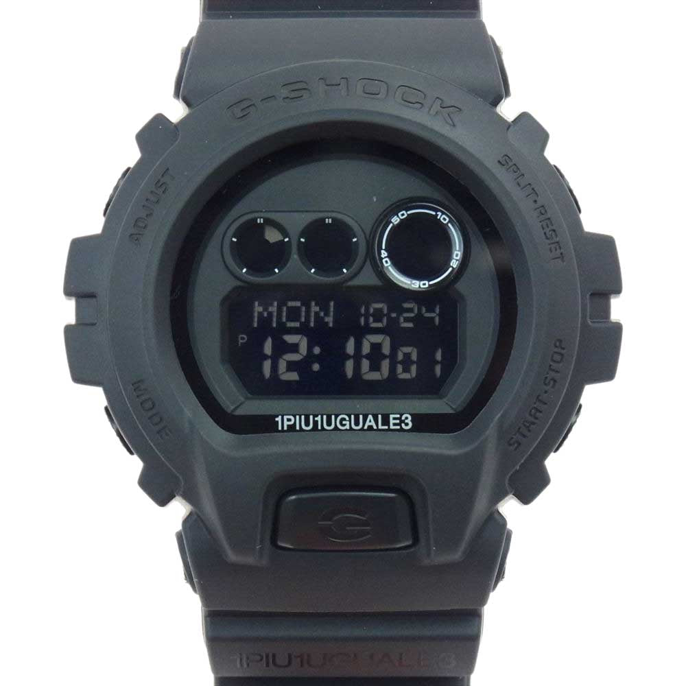 G-SHOCK ジーショック GD-X6900 1PIU1UGUALE3 ウノピゥウノウグァーレトレ CASIO カシオ 腕時計 コラボウォッチ ブラック系【極上美品】【中古】