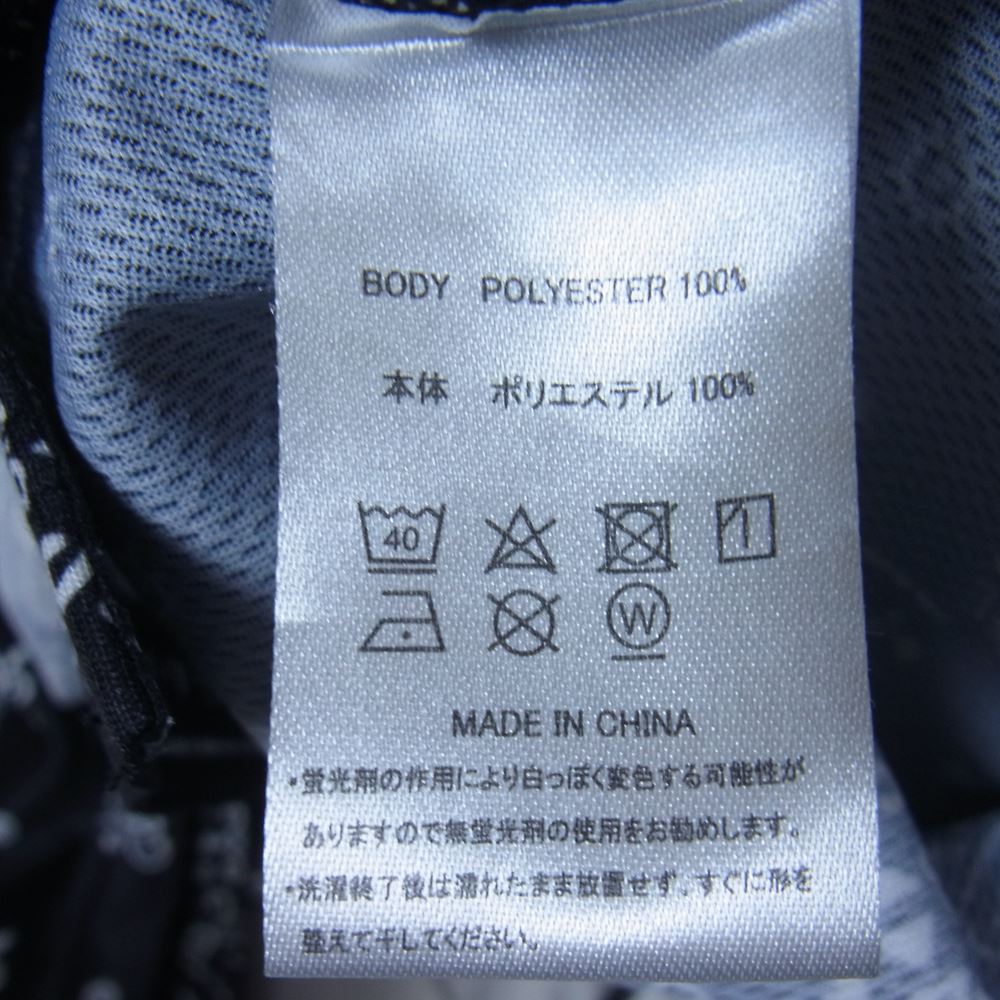 F.C.R.B. エフシーアールビー 22SS × NEW ERA ニューエラ BANDANA POLO SHIRT バンダナ柄 ポロシャツ 半袖 ブラック系 L【中古】
