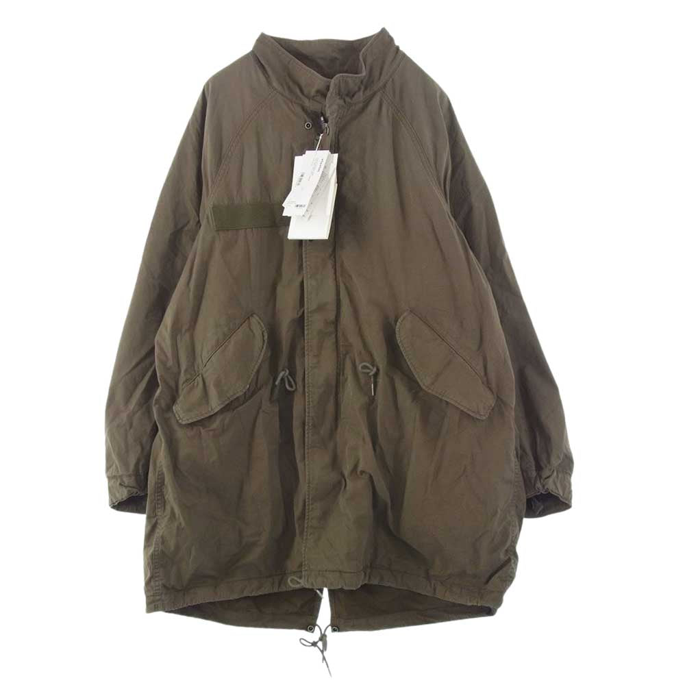 VISVIM ビズビム 22AW 0122205013008 SIX-FIVE FISHTAIL PARKA フィッシュテール パーカ ミリタリー コート オリーブ系 1【極上美品】【中古】