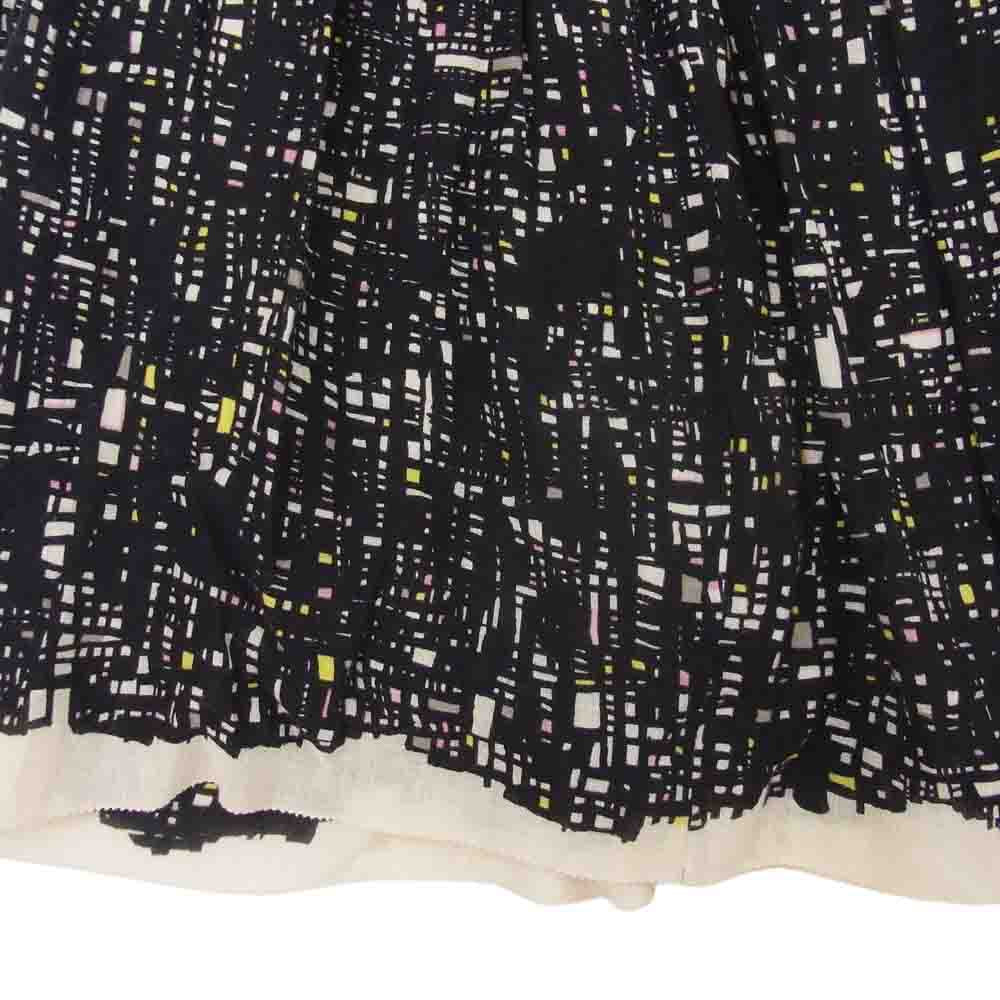 mina perhonen ミナペルホネン IA5245 licorice リコリス スカート ブラック系【中古】