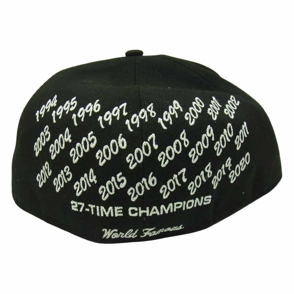 Supreme シュプリーム 21SS 未使用品 ニューエラ ボックスロゴ キャップ ブラック系 8【美品】【中古】