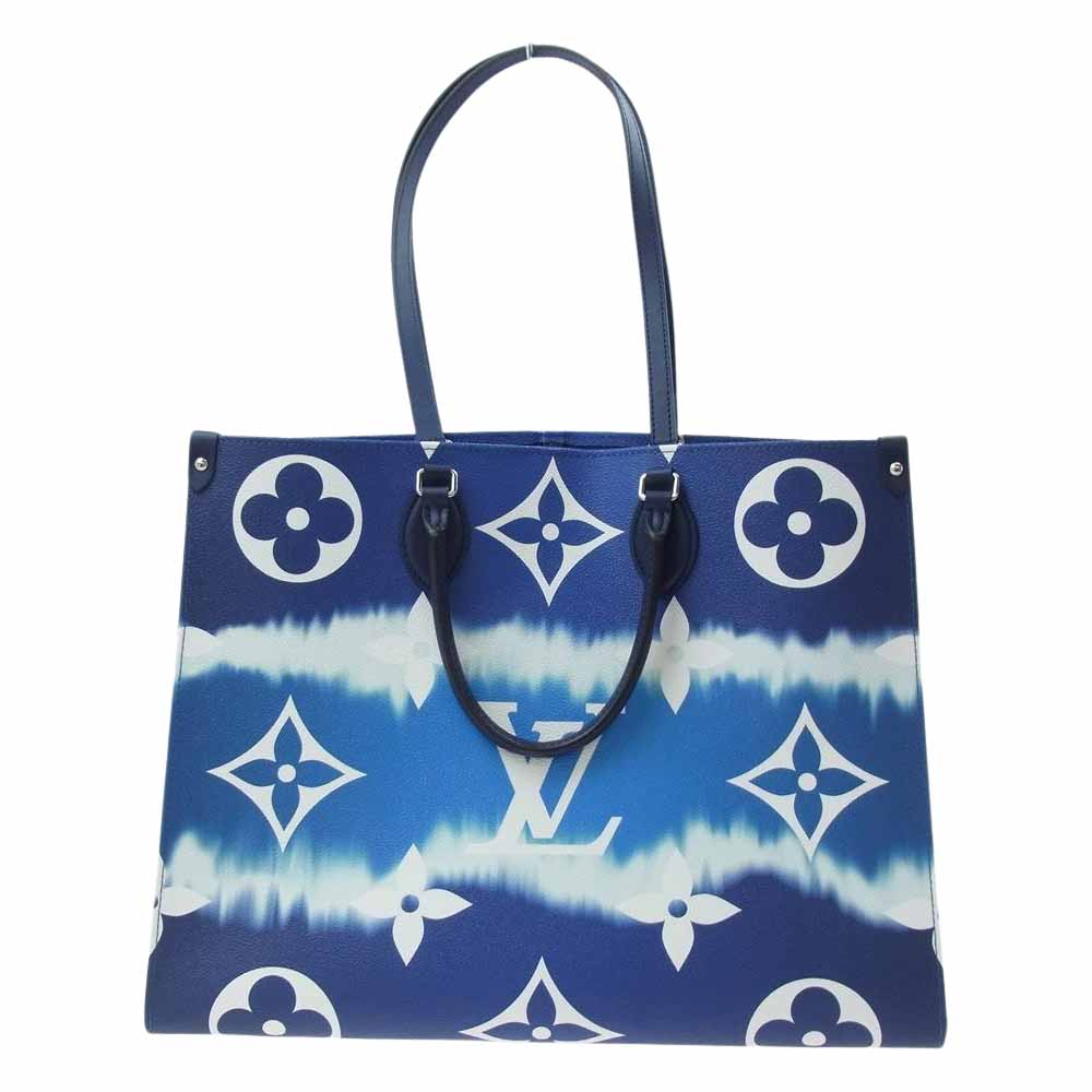 LOUIS VUITTON ルイ・ヴィトン M45120 LVエスカル オンザゴー GM ブルー系【極上美品】【中古】