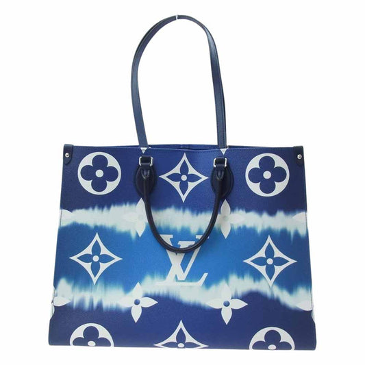 LOUIS VUITTON ルイ・ヴィトン M45120 LVエスカル オンザゴー GM ブルー系【極上美品】【中古】