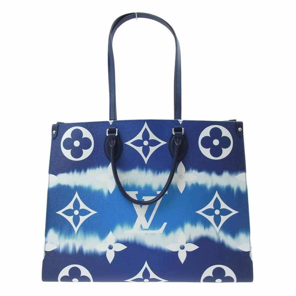 LOUIS VUITTON ルイ・ヴィトン M45120 LVエスカル オンザゴー GM ブルー系【極上美品】【中古】