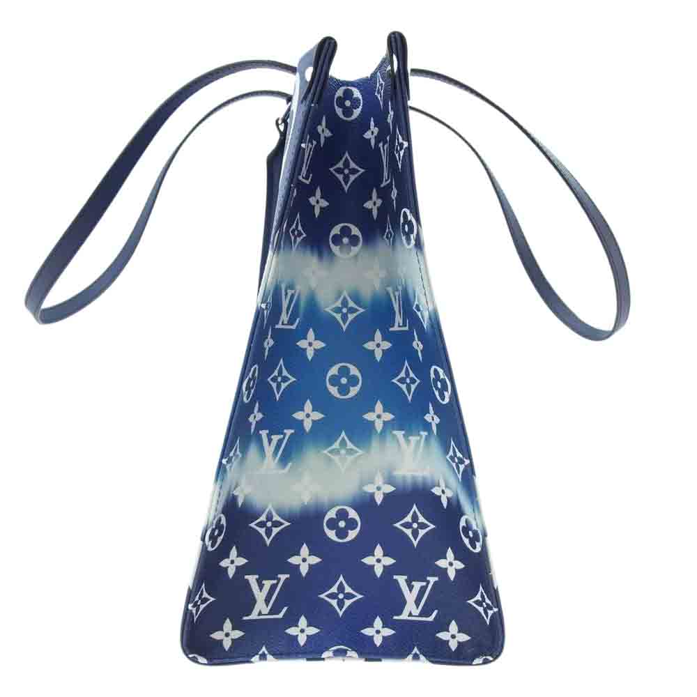 LOUIS VUITTON ルイ・ヴィトン M45120 LVエスカル オンザゴー GM ブルー系【極上美品】【中古】