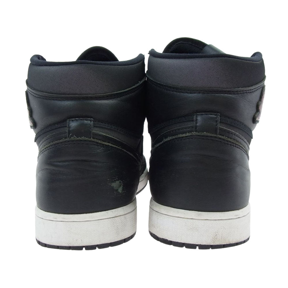 NIKE ナイキ 555088 060 AIR JORDAN 1 RETRO HIGH OG AJ1 エアジョーダン レトロ ハイカット スニーカー ブラック系 レッド系 28.5【中古】