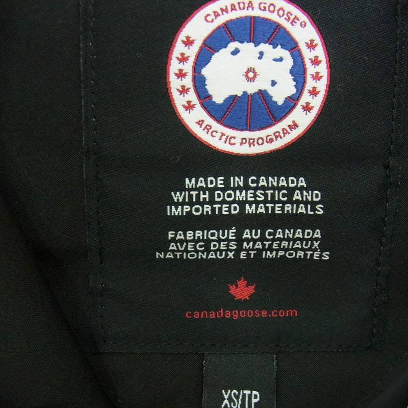 CANADA GOOSE カナダグース 4154M Freestyle Crew Vest フリースタイル クルー ダウン ベスト ブラック系 XS【中古】
