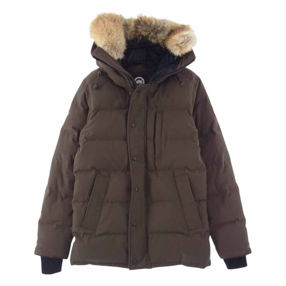 CANADA GOOSE カナダグース 3805MA Carson Parka Heritage Fusion Fit カーソン パーカ ヘリテイジ フュージョン フィット ブラウン系 S【中古】