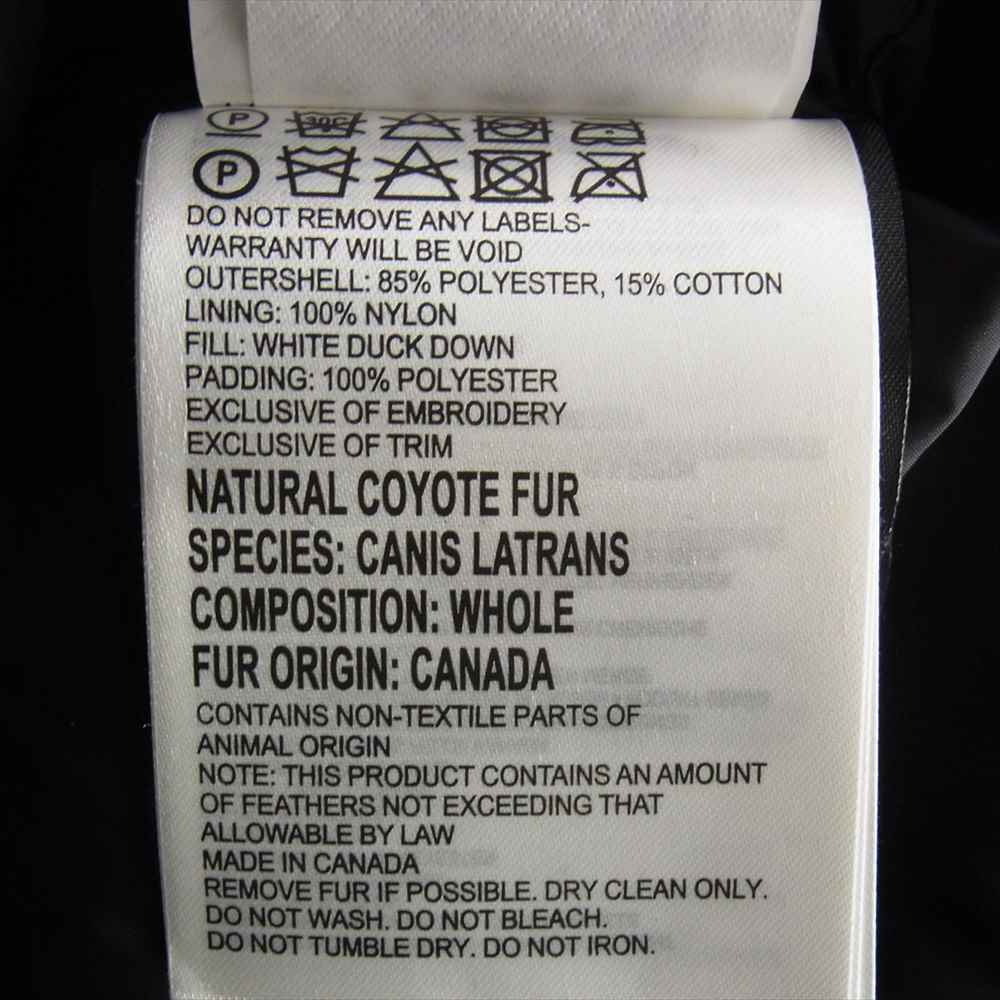 CANADA GOOSE カナダグース 3805MA Carson Parka Heritage Fusion Fit カーソン パーカ ヘリテイジ フュージョン フィット ブラウン系 S【中古】