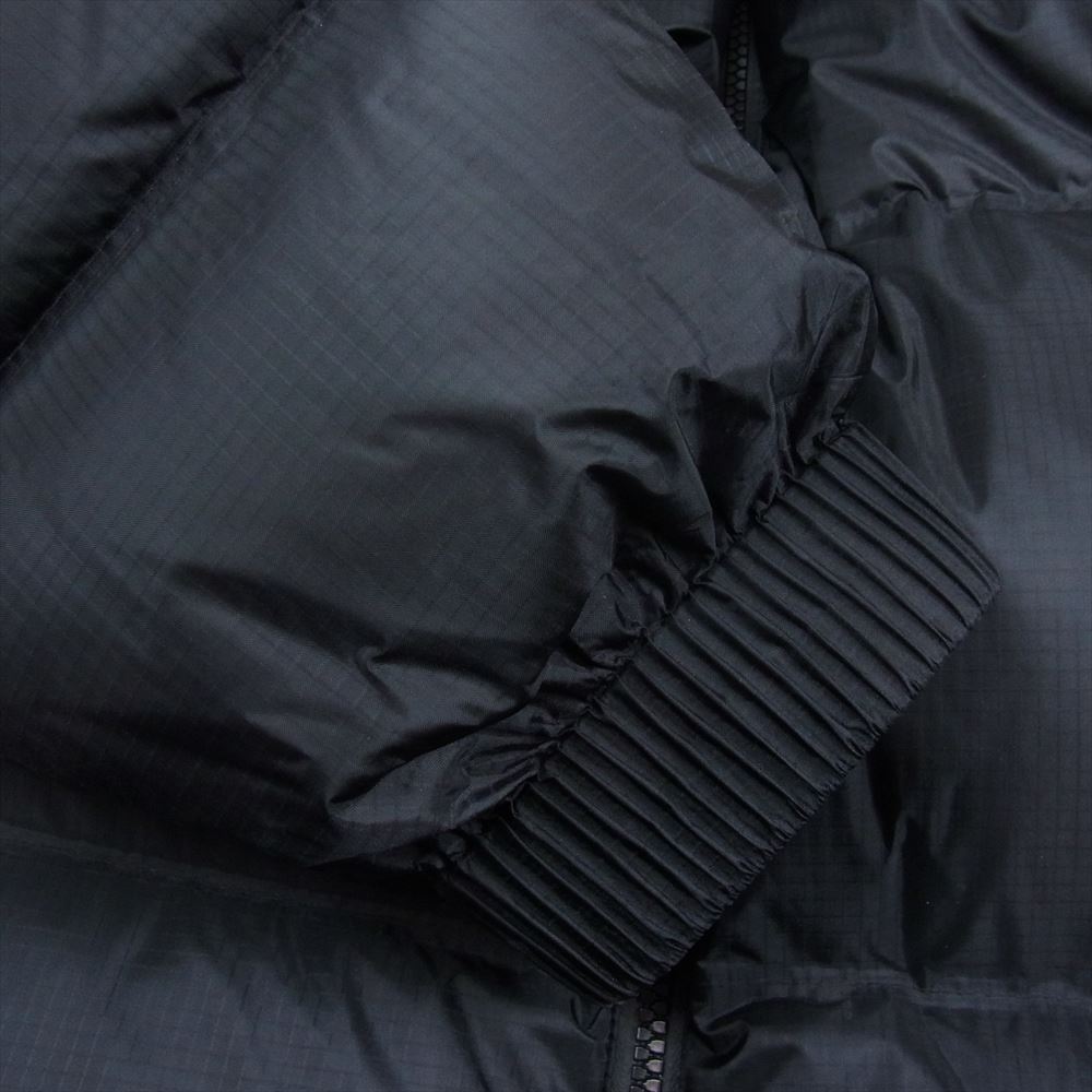 THE NORTH FACE ノースフェイス ND92162 WS Nuptse Hoodie ウィンドストッパー ヌプシ フーディー パーカ ダウン ジャケット ブラック系 L【美品】【中古】