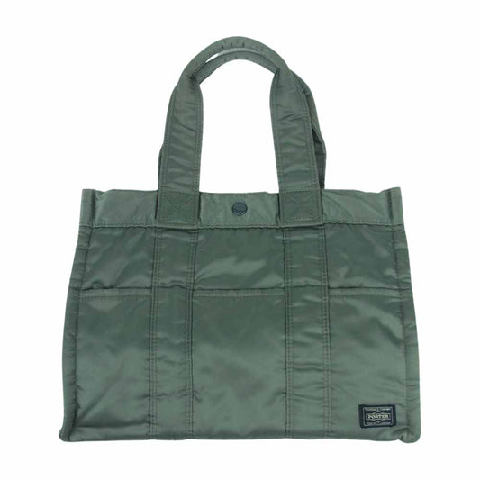 HEAD PORTER ヘッドポーター OLIVE DRAB TANKER オリーブドラブ タンカー トート バッグ グレイッシュカーキ系【中古】