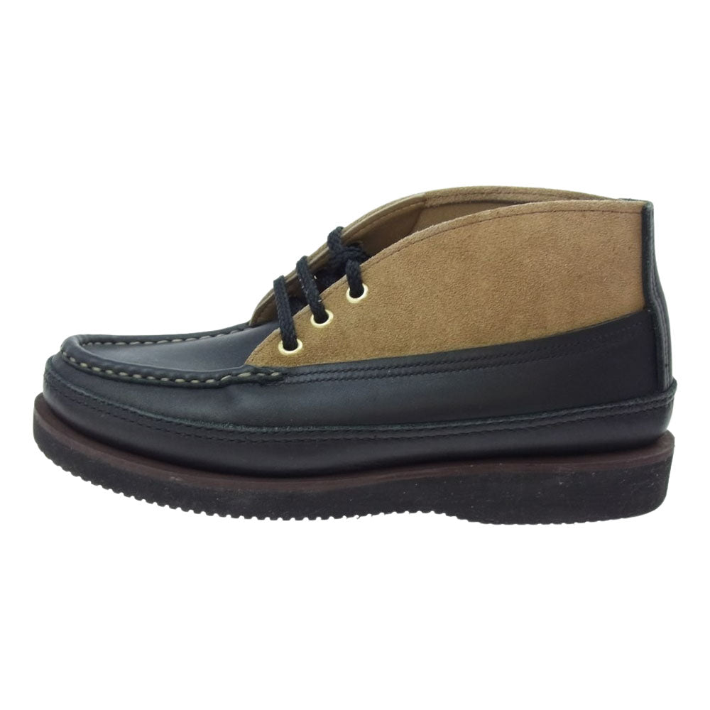 RUSSELL MOCCASIN ラッセルモカシン 2221 Sporting Clays Chukka 別注 スポーティング クレイ チャッカブーツ ブラック系 5 1/2【中古】