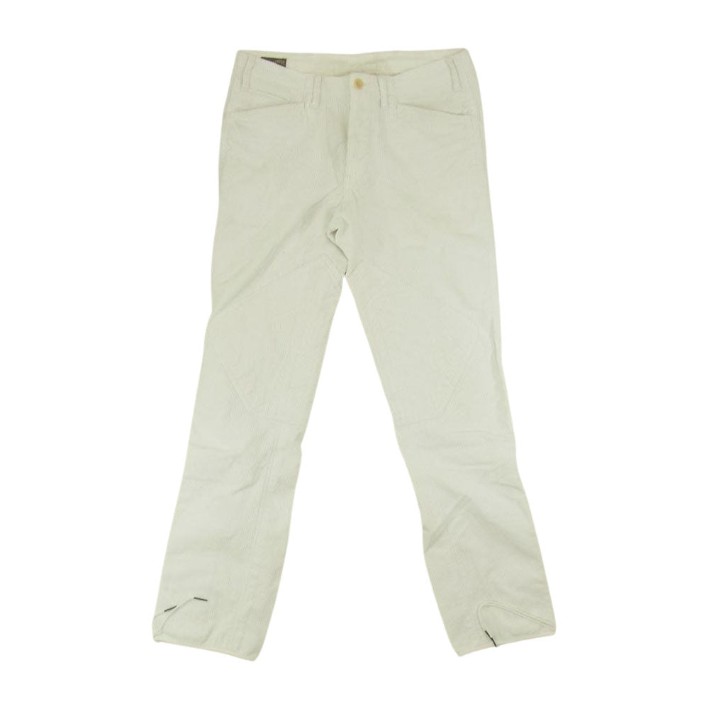 POLO RALPH LAUREN ポロ・ラルフローレン KKWS024149 裾レースアップ ボタンフライ コーデュロイ パンツ ホワイト系 28/30【中古】