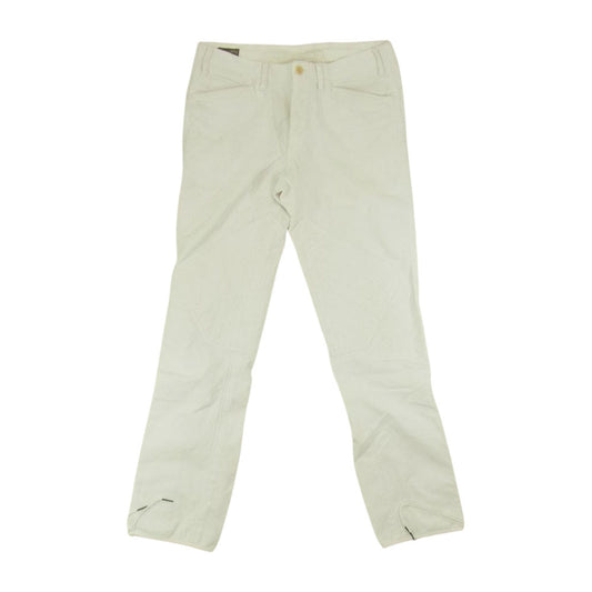 POLO RALPH LAUREN ポロ・ラルフローレン KKWS024149 裾レースアップ ボタンフライ コーデュロイ パンツ ホワイト系 28/30【中古】