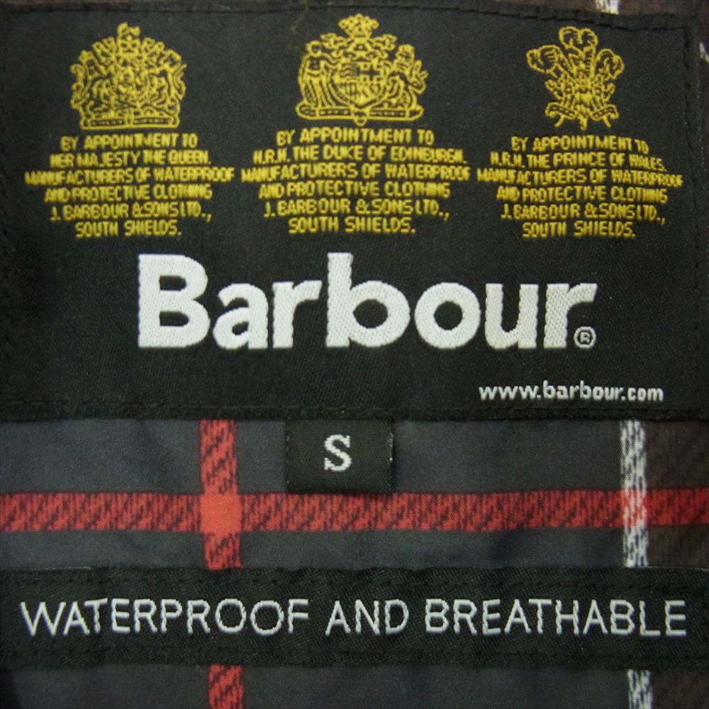 Barbour バブアー 22SS MWB0959NY51 SOUTHWAY JACKET サウスウェイ フーディ パーカ ジャケット ネイビー系 S【美品】【中古】