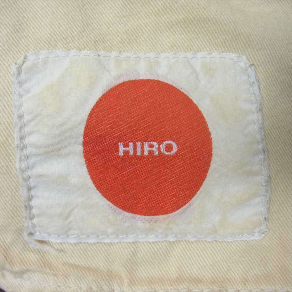 ヒロ HSS0918 クラッシュ加工 スプラッシュペイント ダメージ スキニー デニム パンツ グレー系 XS【中古】