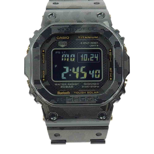 G-SHOCK ジーショック GMW-B5000TCM-1JR FULL METAL カモフラージュ柄 ソーラー リストウォッチ 腕時計 ブラック系【美品】【中古】