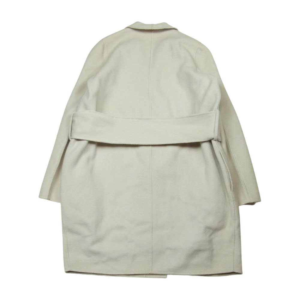 JOSEPH ジョセフ カシミヤ混 ウール ベルテッド コート 中国製 ライトベージュ系 36【中古】