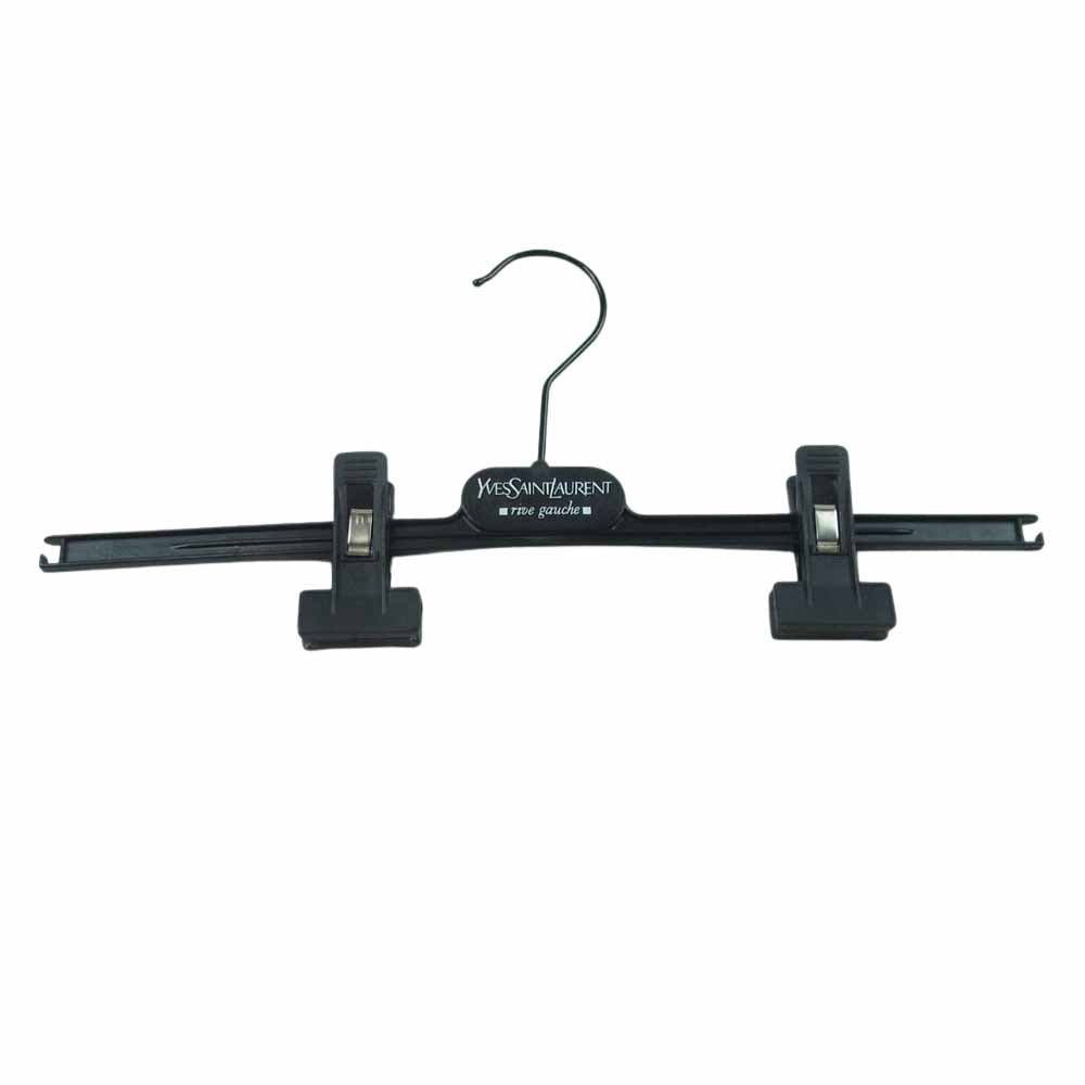 YVES SAINT LAURENT イヴサンローラン 198178 YBA48 国内正規品 イタリア製 裏地シルク100％ ストレッチコットン センタープレス トラウザー パンツ オフホワイト系 F38【中古】