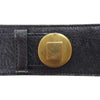 GUCCI グッチ 115695 オールド ヴィンテージ レザー バックル ベルト ブラック系【中古】
