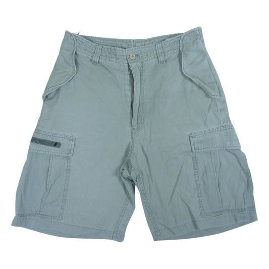 WTAPS ダブルタップス TSDT-PT-M06 TOO LATE TO DIE加工ミリタリーカーゴショートパンツ  ライトグリーン系 サイズ表記無し(W30程度)【中古】