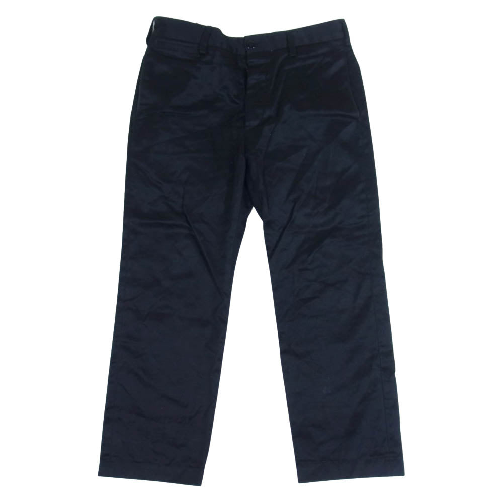 WACKO MARIA ワコマリア Trousers Chino Pants Chinos コットンパンツ ワークパンツ ブラック系 S【中古】