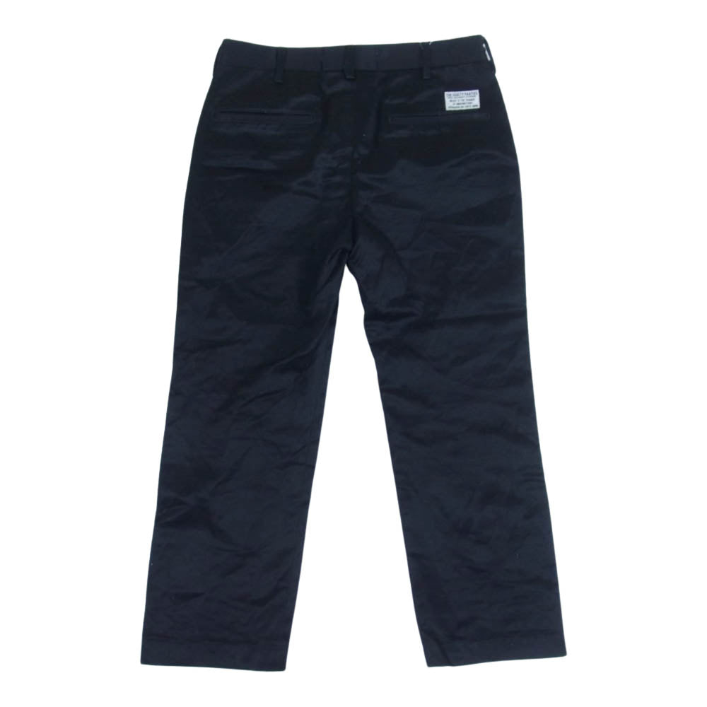 WACKO MARIA ワコマリア Trousers Chino Pants Chinos コットンパンツ ワークパンツ ブラック系 S【中古】