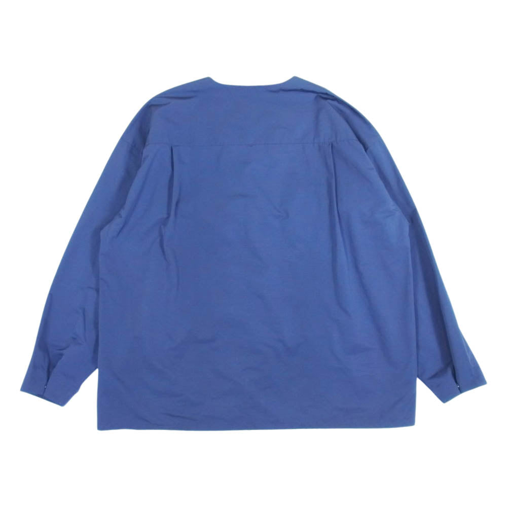 blackmeans ブラックミーンズ × 寅壱 鯉口 SHIRT カジュアルシャツ ネイビー系 M【中古】