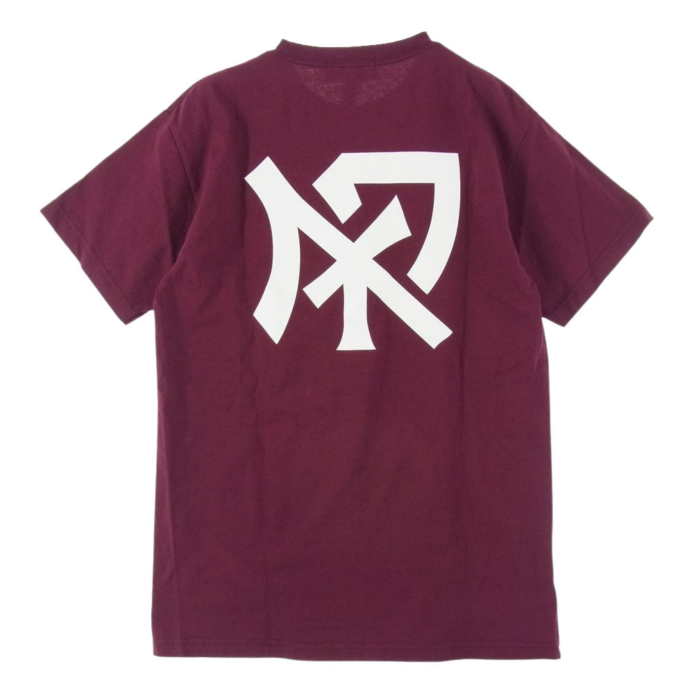 トゥーネス 22SS ヘイワ 半袖 Tシャツ ワインレッド系 M【美品】【中古】
