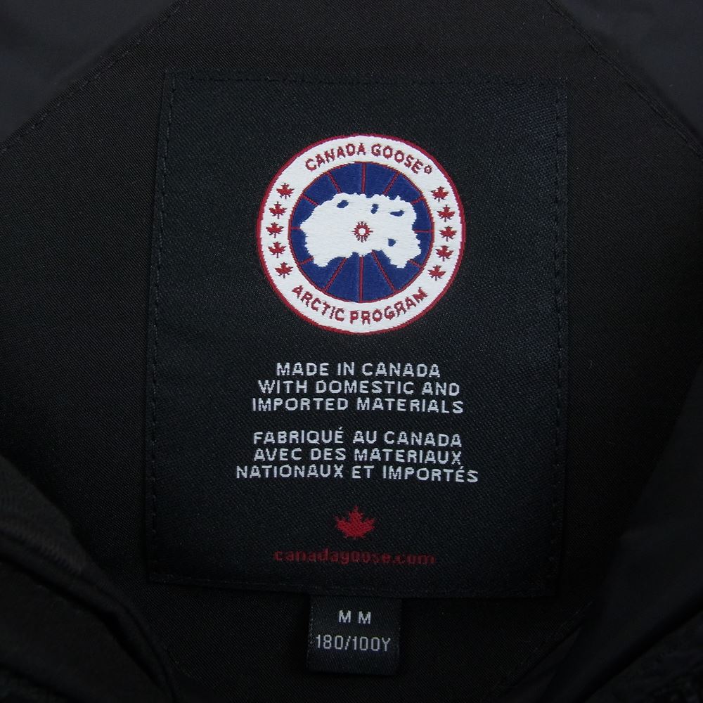 CANADA GOOSE カナダグース 21AW 2301JM 国内正規品 サザビーリーグ Russell Parka ラッセル パーカ ダウン ジャケット ブラック系 M【新古品】【未使用】【中古】