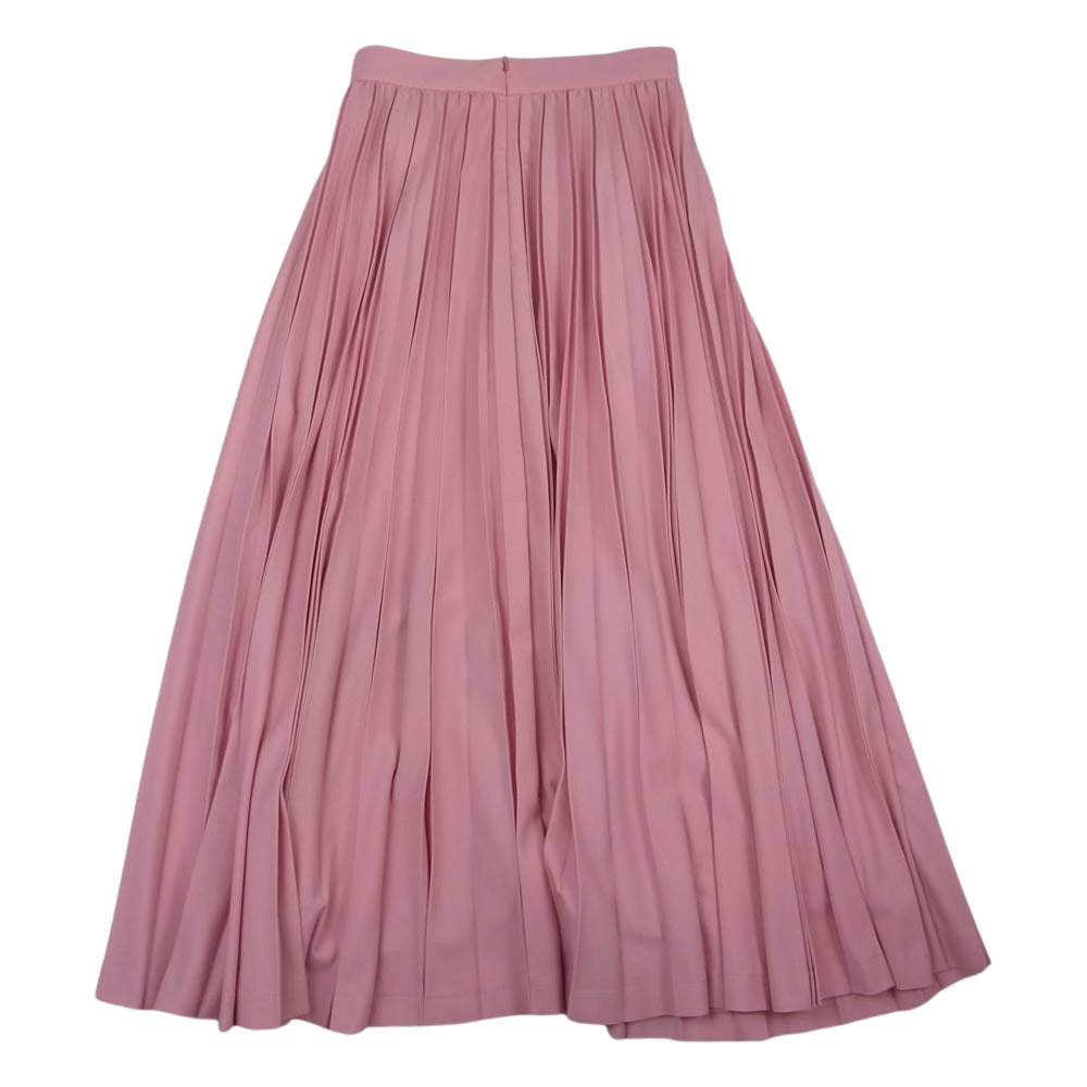 クラネ 22SS 12109-6022 RANDOM FOLD PLEAT SKIRT ランダムフォールド プリーツスカート ピンク系 1【新古品】【未使用】【中古】