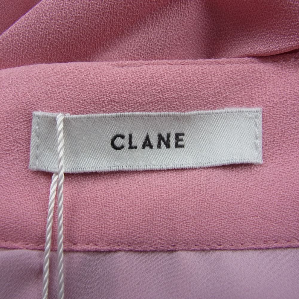 クラネ 22SS 12109-6022 RANDOM FOLD PLEAT SKIRT ランダムフォールド プリーツスカート ピンク系 1【新古品】【未使用】【中古】