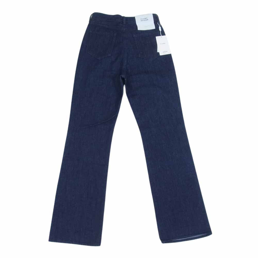 クラネ 11111-7312 COLOR DYE BOOTS CUT DENIM カラーダイ ブーツカット デニムパンツ インディゴ ダークネイビー系 1【新古品】【未使用】【中古】