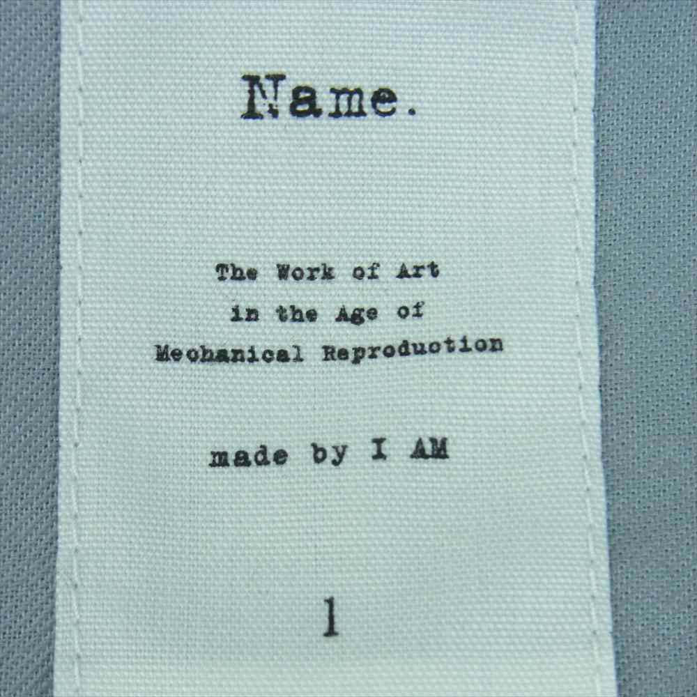 ネーム 20SS NMPT-20SS-006 ジップ カーゴ ショーツ ショート パンツ SAGE GREEN 1【新古品】【未使用】【中古】