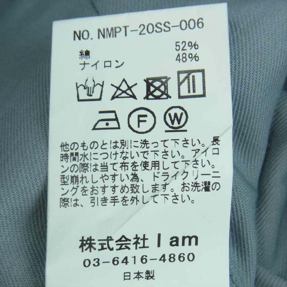 ネーム 20SS NMPT-20SS-006 ジップ カーゴ ショーツ ショート パンツ SAGE GREEN 1【新古品】【未使用】【中古】