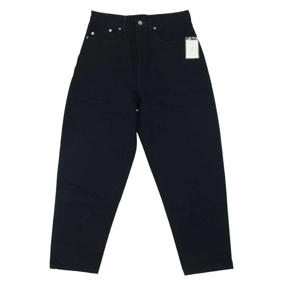 ネーム 2020SS NMPT-20SS-001 WIDE TAPERED DENIM PANTS ワイド テーパード デニム パンツ ネイビー系 1【新古品】【未使用】【中古】