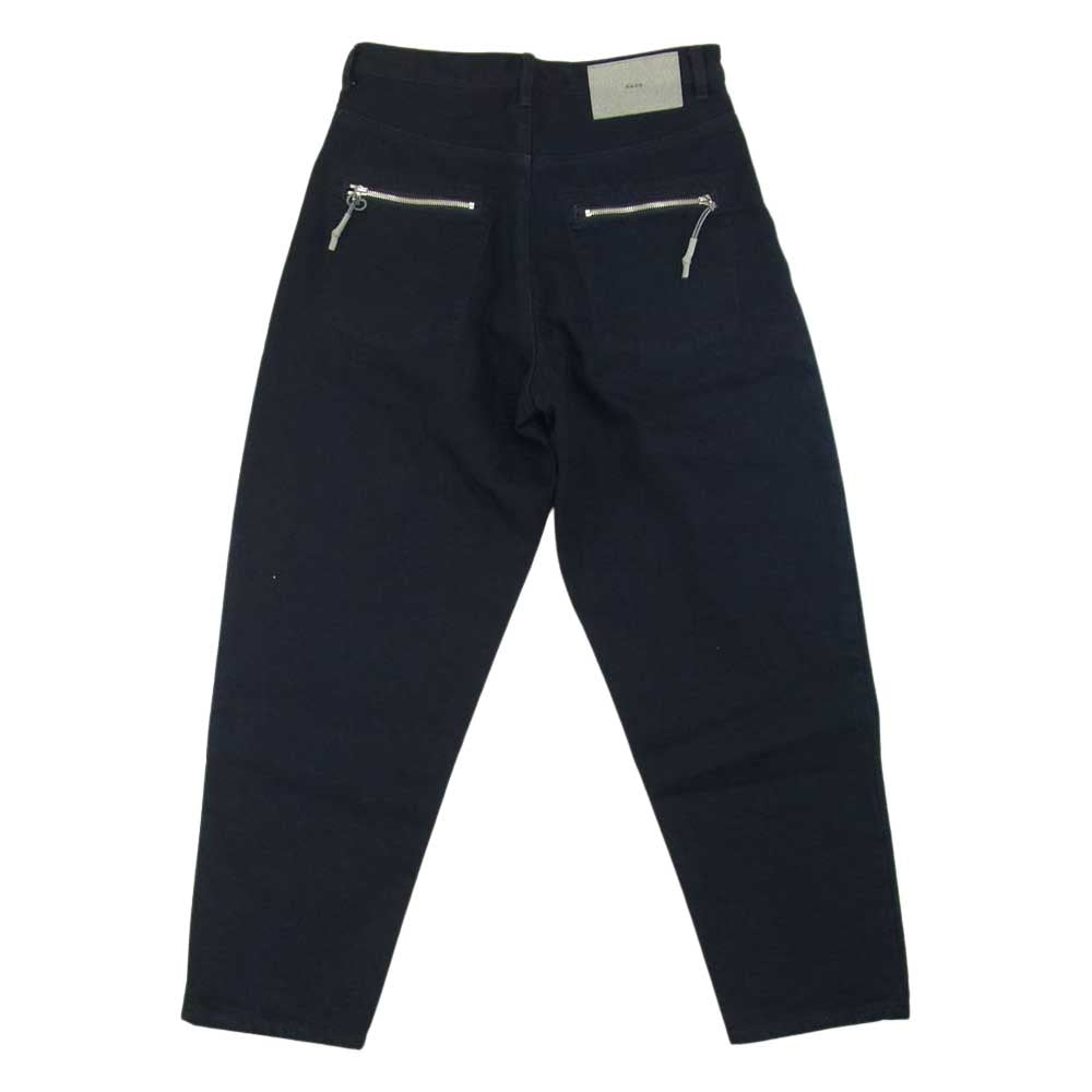 ネーム 2020SS NMPT-20SS-001 WIDE TAPERED DENIM PANTS ワイド テーパード デニム パンツ ネイビー系 1【新古品】【未使用】【中古】
