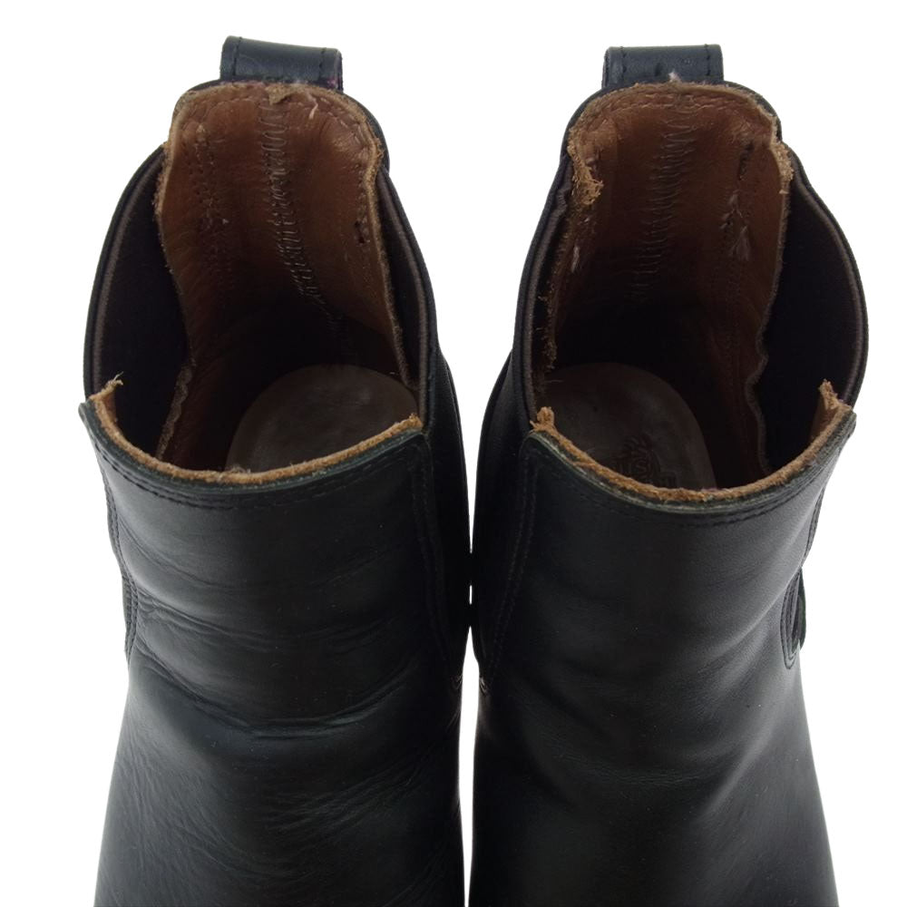 RED WING レッドウィング 9079 Mil-1 Congress Boots ミルワン コングレス サイドゴア チェルシー ブーツ ブラック系 US 9 1/2【中古】