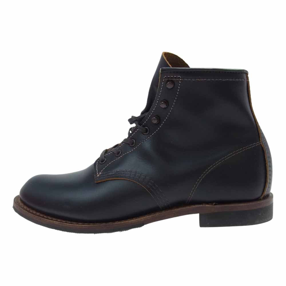 RED WING レッドウィング 9060 Beckman Flatbox ベックマン フラットボックス レースアップ レザー ブーツ ブラック系 27cm【中古】