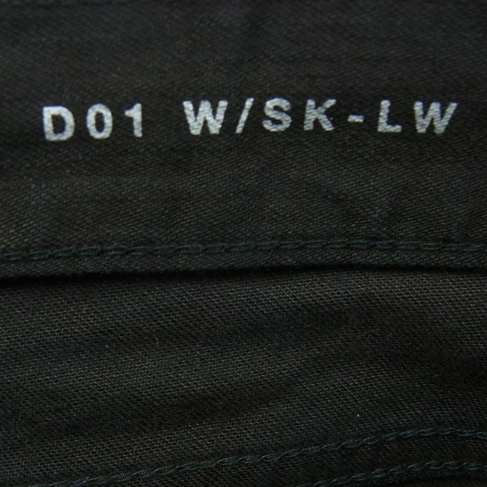 SAINT LAURENT サンローラン 2014 346665 YA65F エディ期 D01 W/SK-LW スキニー ブラック デニム パンツ ブラック系 30【中古】