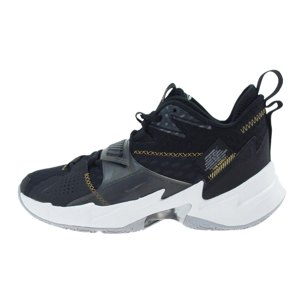 NIKE ナイキ CD3002-001 JORDAN WHY NOT ZER0.3 PF ジョーダン ホワイ ノット ゼロ スニーカー ブラック系 27.5cm【新古品】【未使用】【中古】