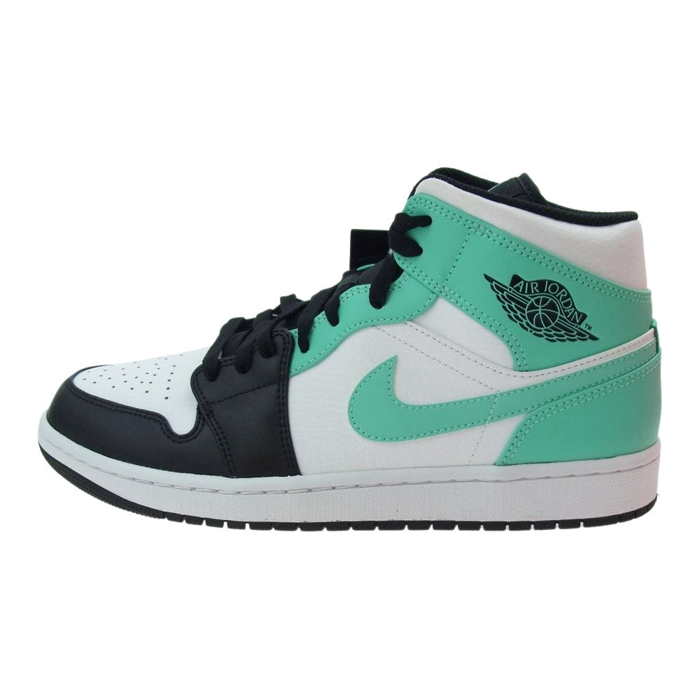 NIKE ナイキ 554724-132 AIR JORDAN 1 MID エア ジョーダン 1 ミッド スニーカー ライトブルー系 28cm【新古品】【未使用】【中古】