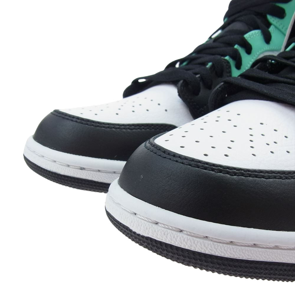 NIKE ナイキ 554724-132 AIR JORDAN 1 MID エア ジョーダン 1 ミッド スニーカー ライトブルー系 28cm【新古品】【未使用】【中古】