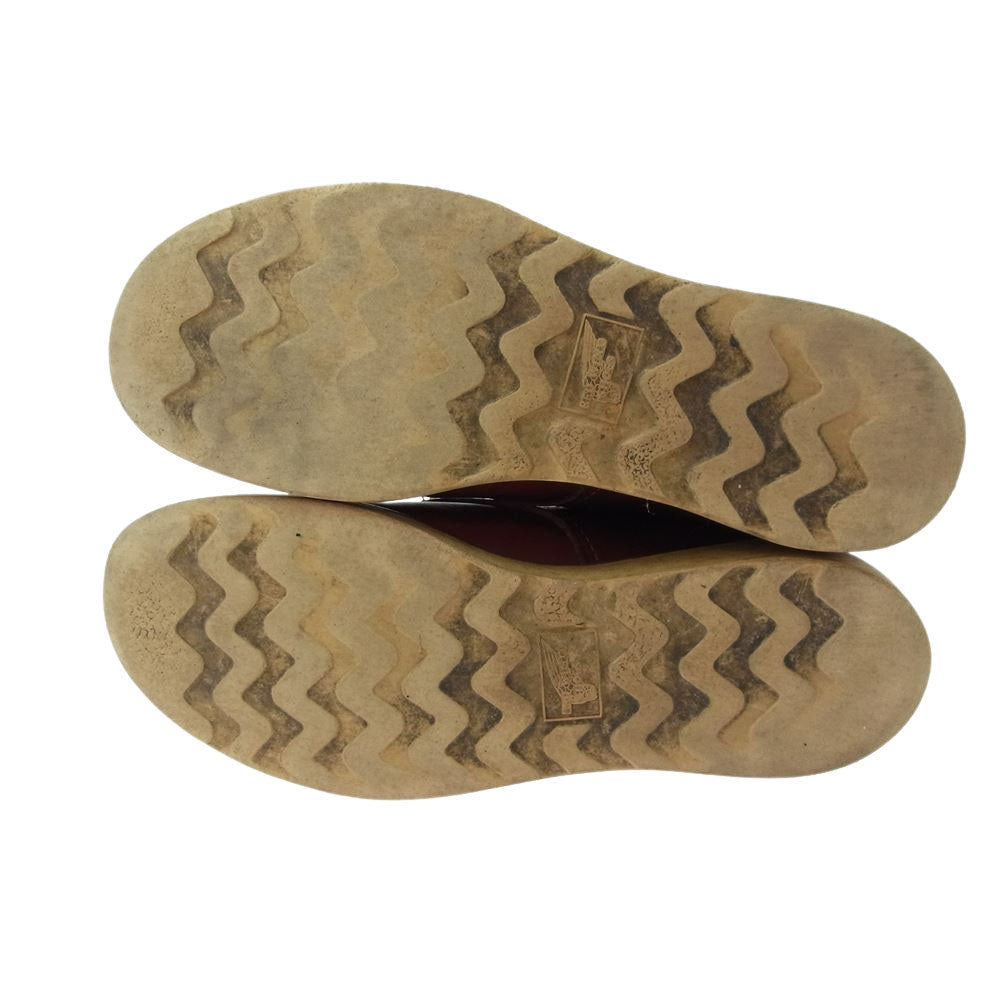 RED WING レッドウィング 8166 CLASSIC ROUND クラシック ワーク ブーツ ブラウン系 US 9【中古】