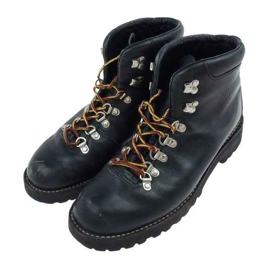 Danner ダナー マウンテンブーツ OLLALIE 牛革 ステッチダウン製法 Vibramソール ブラック系【中古】